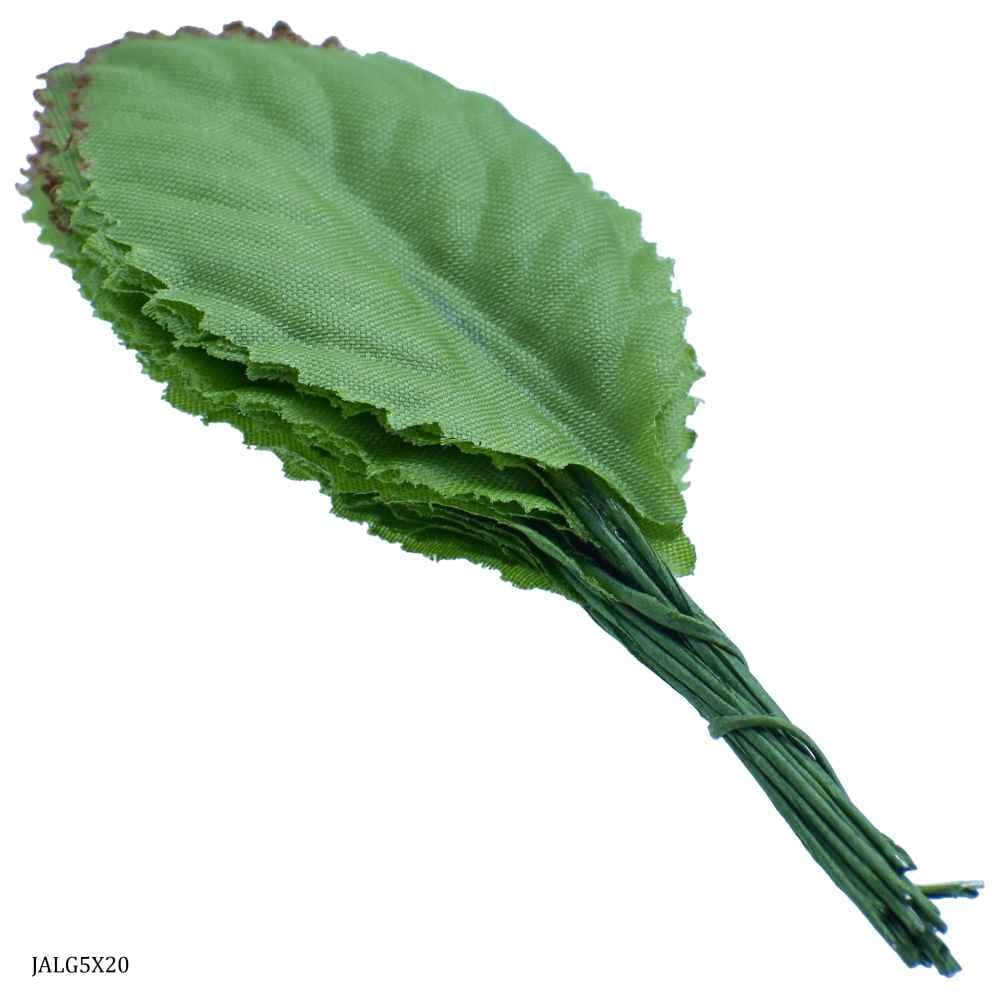 Artificial Leaf Green Small Pack of 20 pcs JALG5X20
