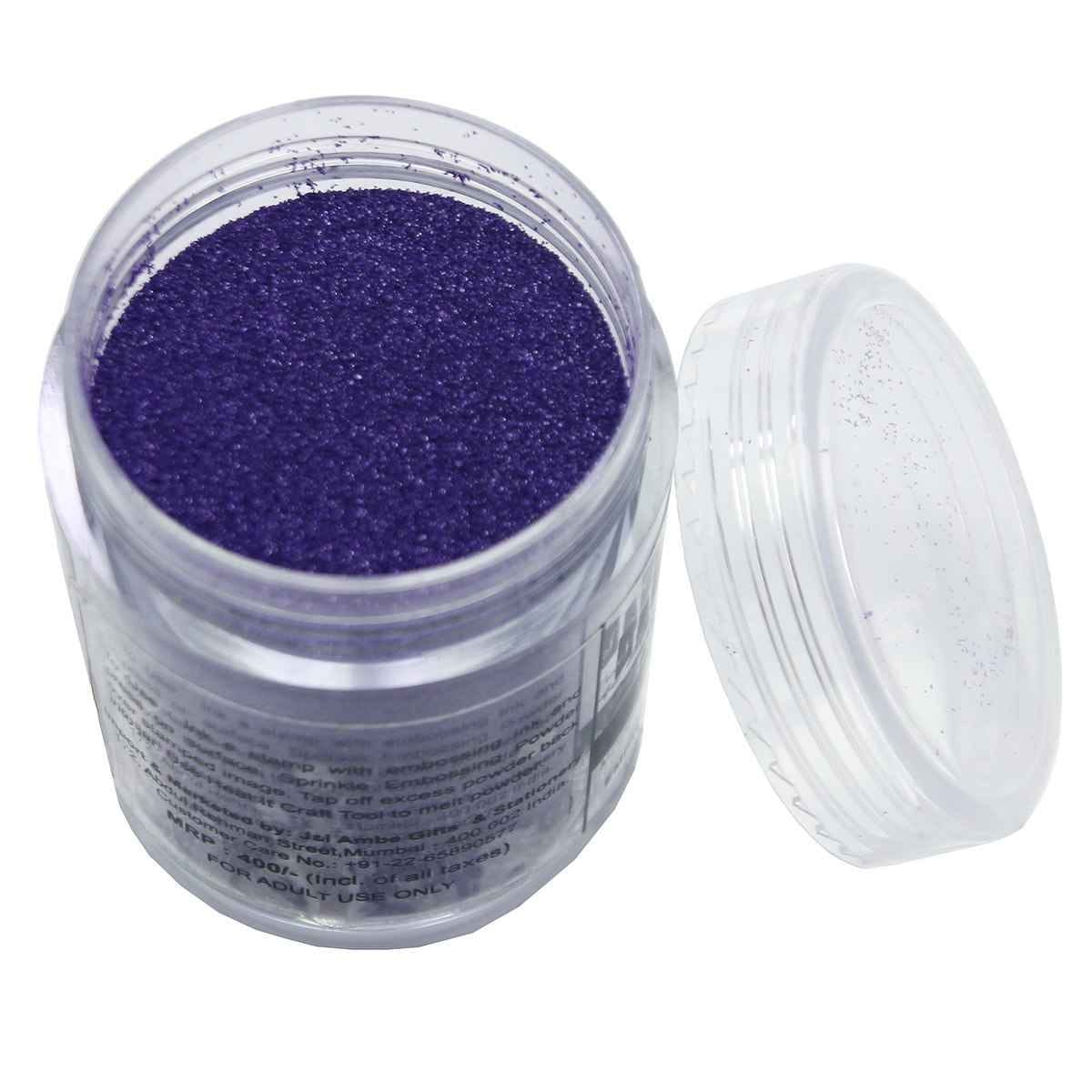 Embossing Powder Dark Purple Pack of 15 gms, EMP207A