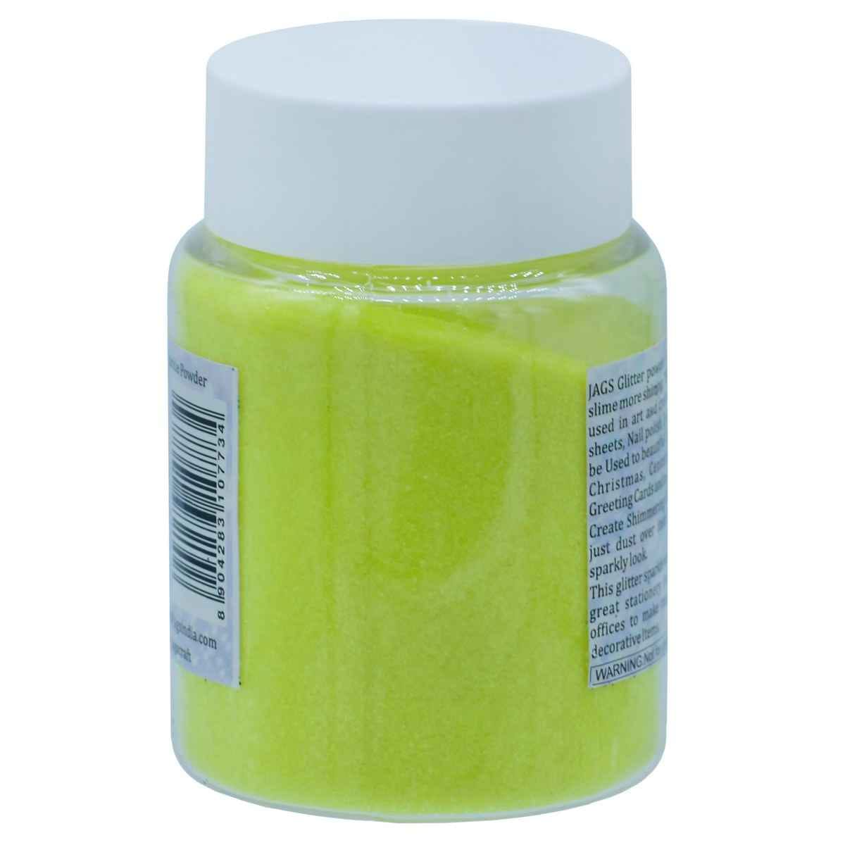 Glitter Sparkle Powder Florescent Yellow 20 gms JGPFYW00
