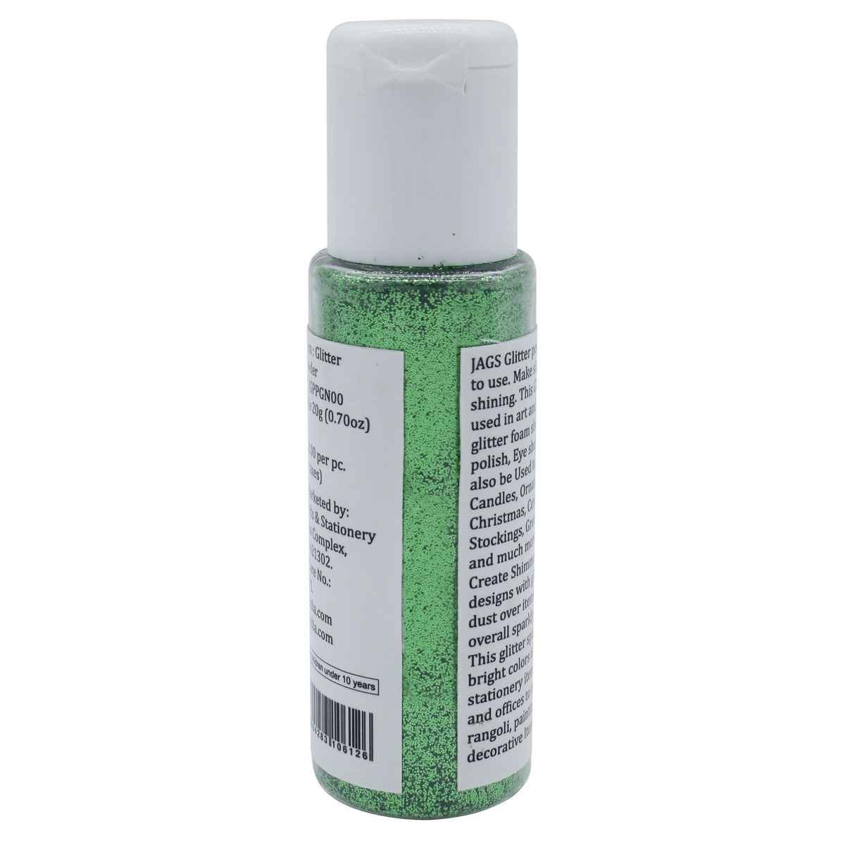 Glitter Sparkle Powder Parrot Green 20 gms JGPPGN00