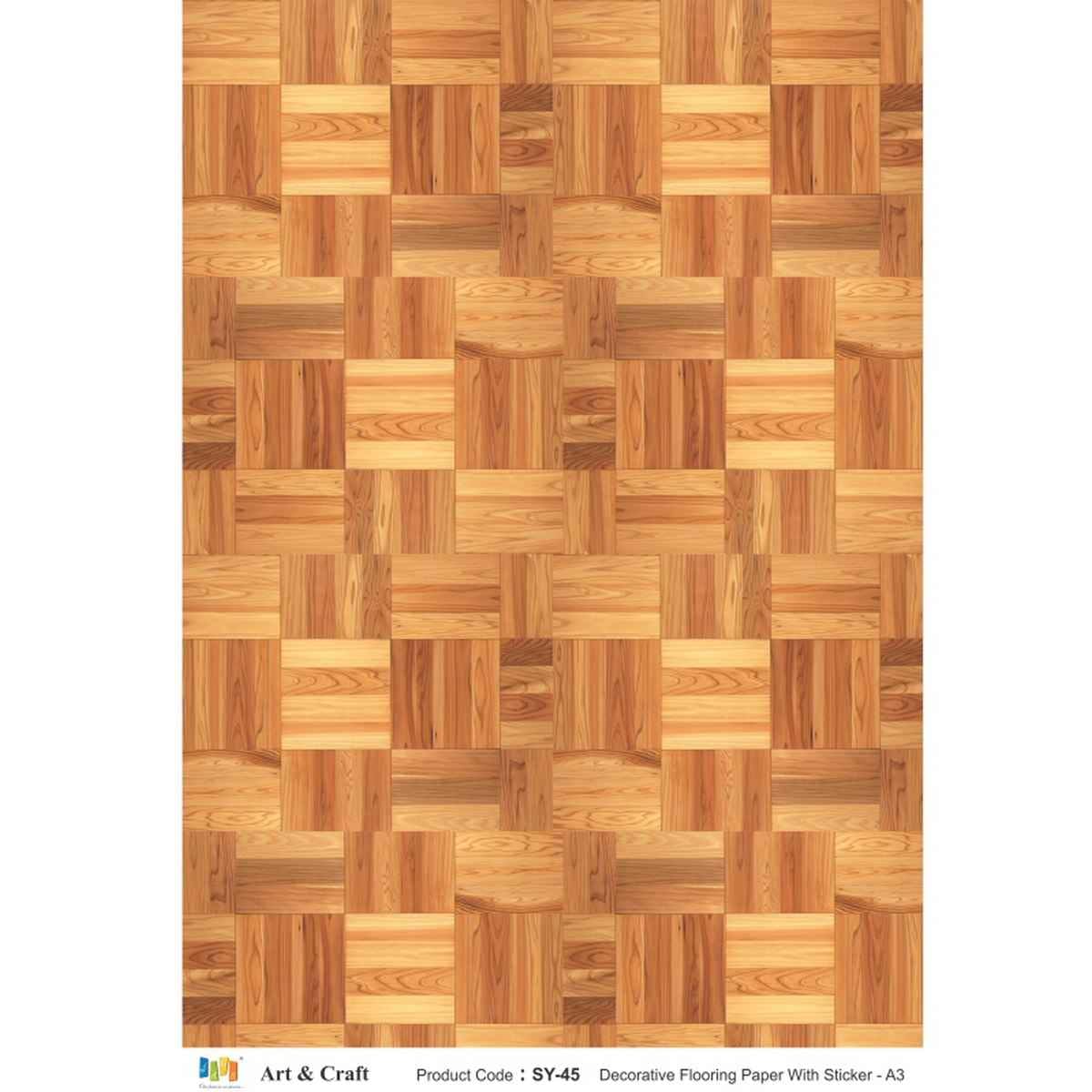 A3 Decorative Flooring Paper With Sticker SY-45