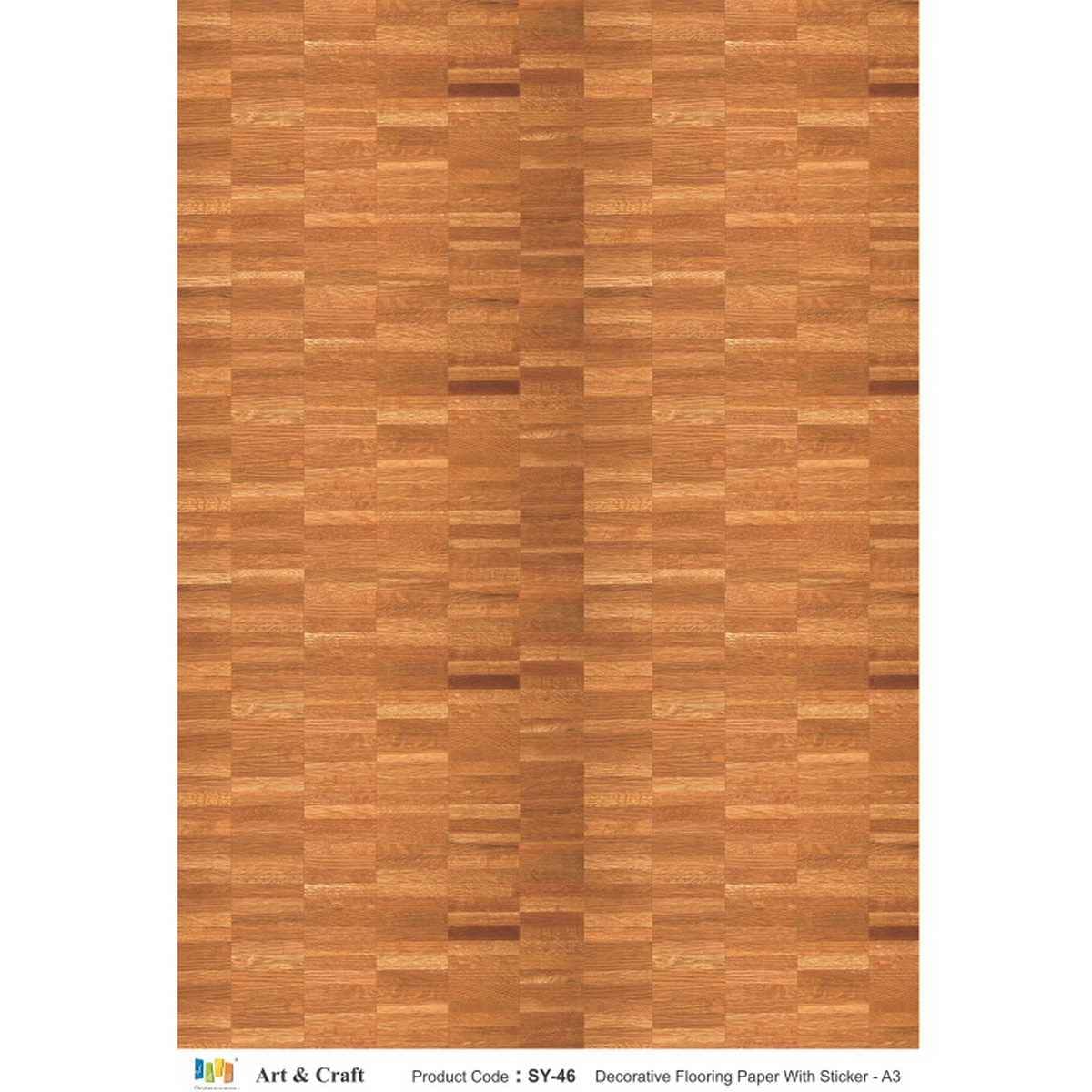 A3 Decorative Flooring Paper With Sticker SY-46