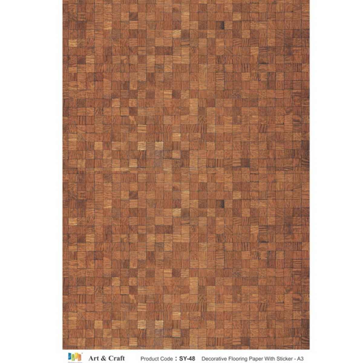 A3 Decorative Flooring Paper With Sticker SY-48