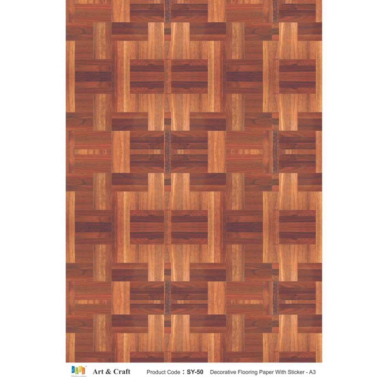 A3 Decorative Flooring Paper With Sticker SY-50