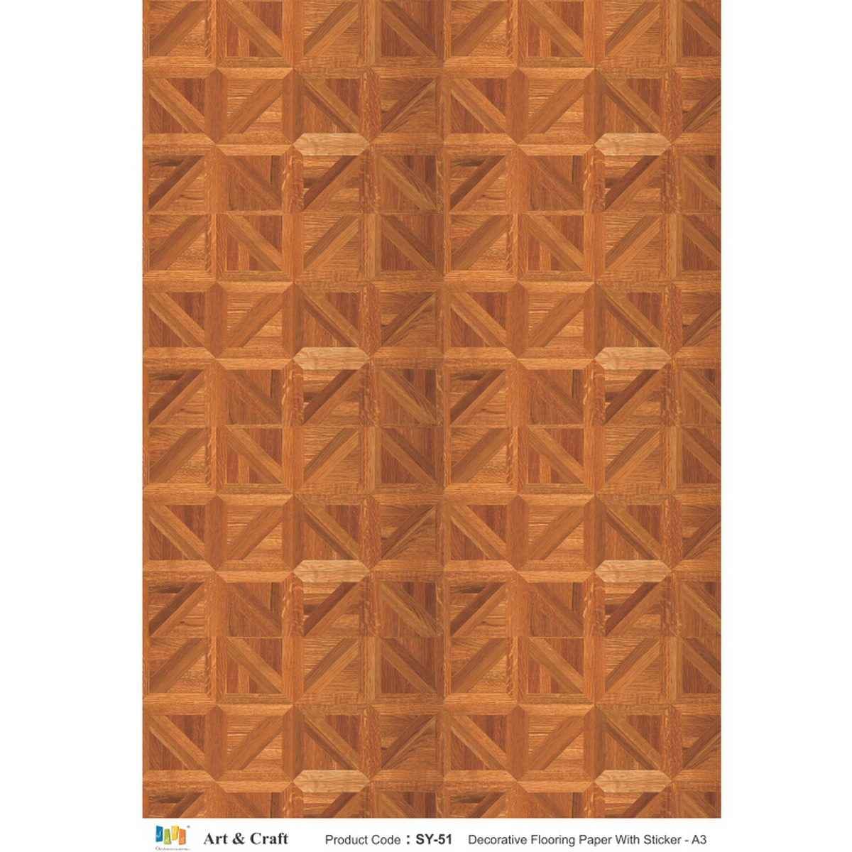 A3 Decorative Flooring Paper With Sticker SY-51
