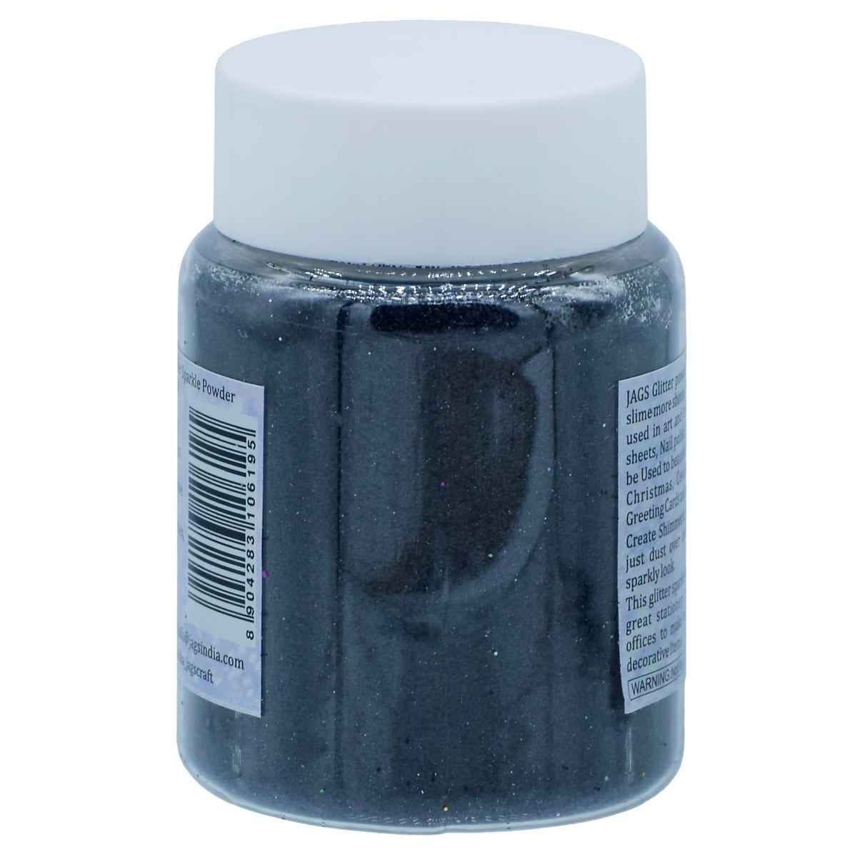 Glitter Sparkle Powder Black 20gm JGPBK00