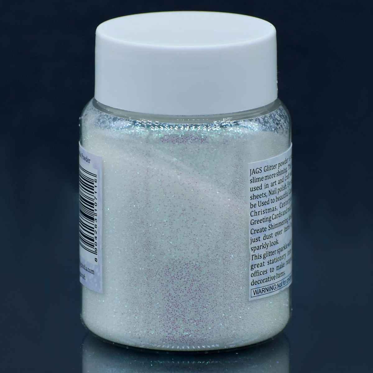 Glitter Sparkle Powder Milky White 20 gms JGPMWE00