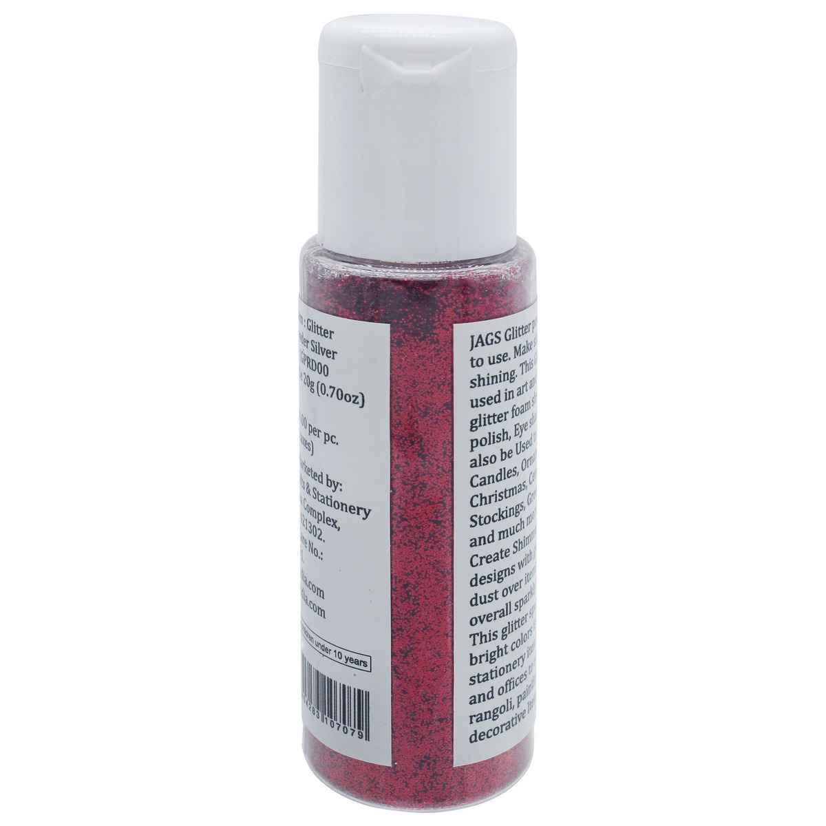 Glitter Sparkle Powder Red 20 gms JGPRD00