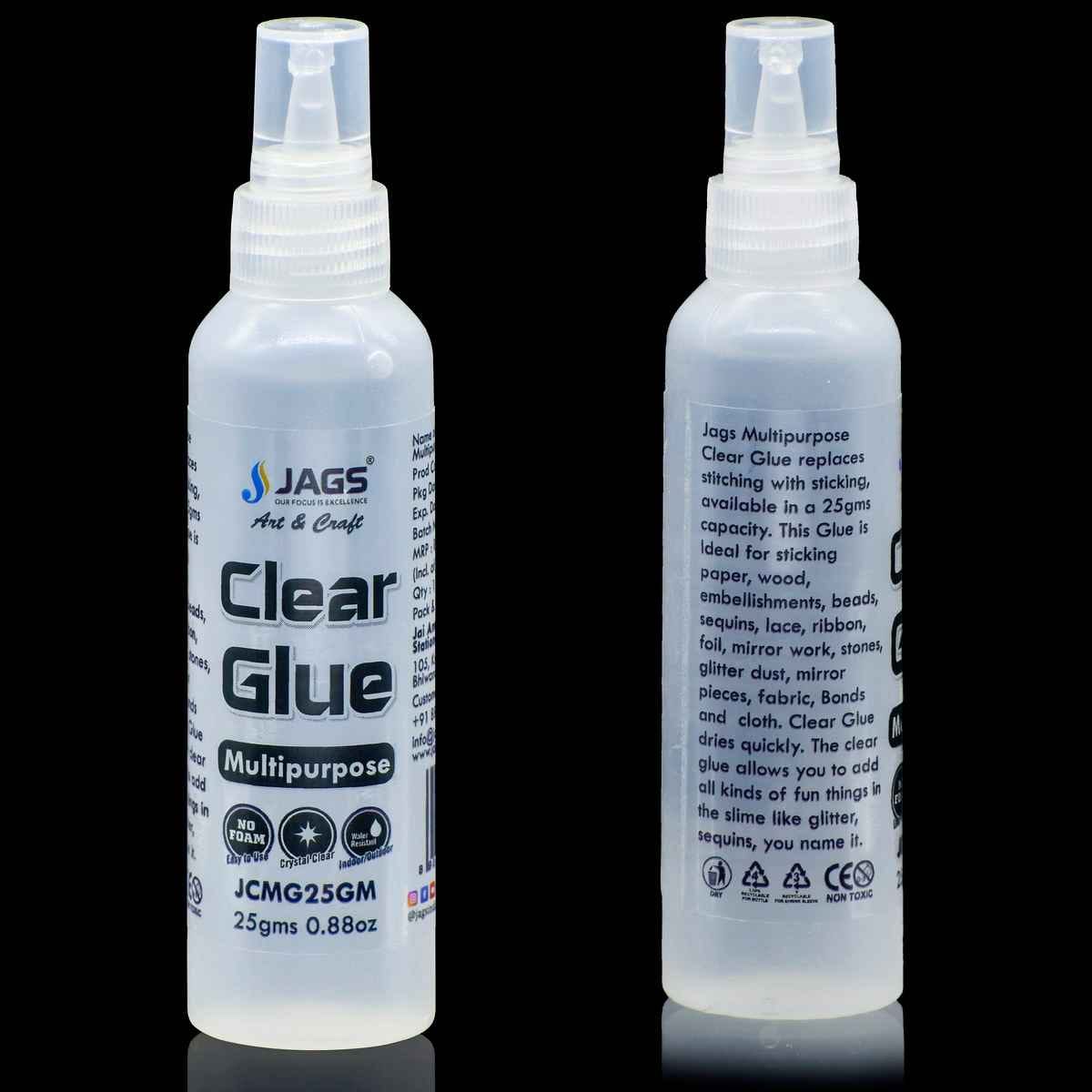 Multipurpose Clear Glue 25 Gram 1 Piece JCMG25GM