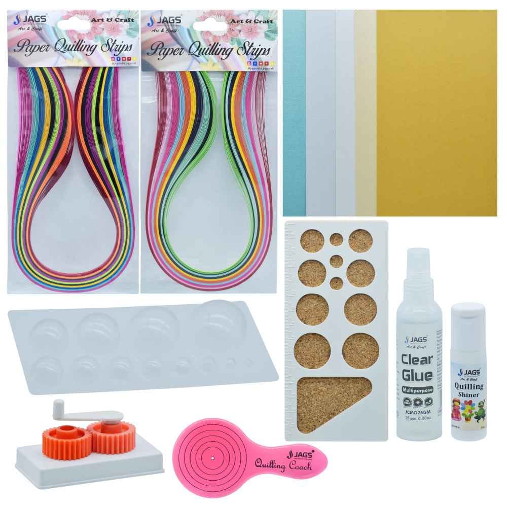 Beginner DIY Paper Quilling Tools Kit 10 Pcs JBDP00