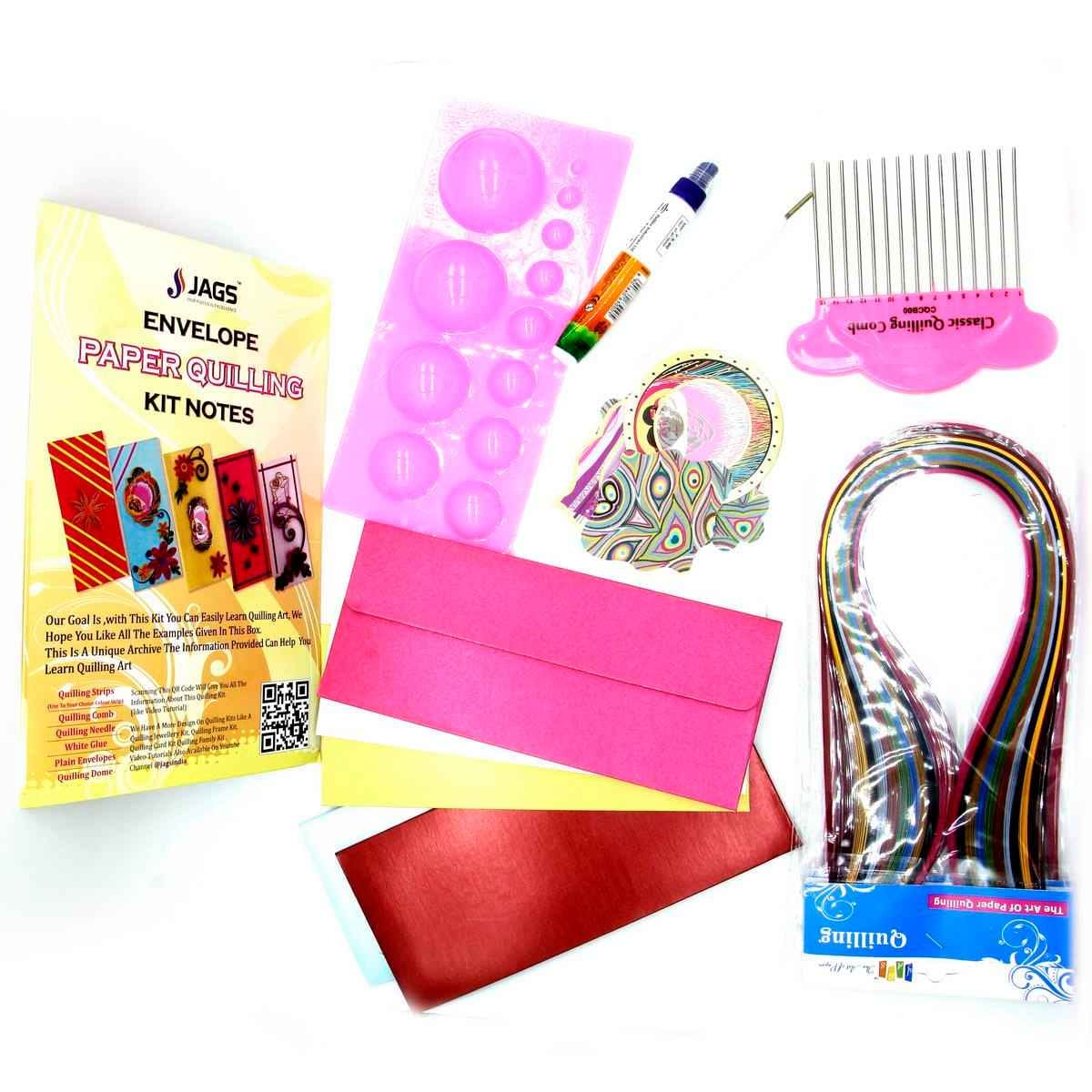 Envelope Paper Quilling Kit JEPQ00