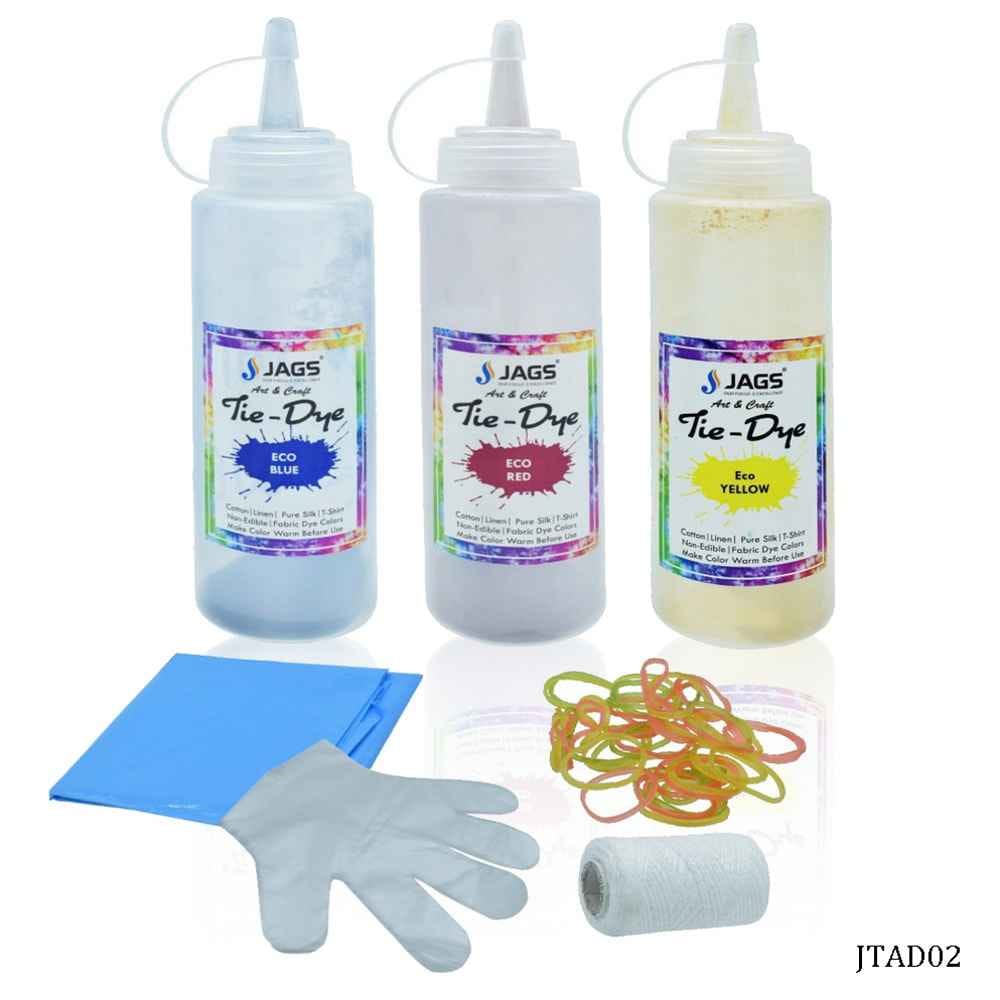 Tie and dye Set of 3 Colour Kit JTAD02