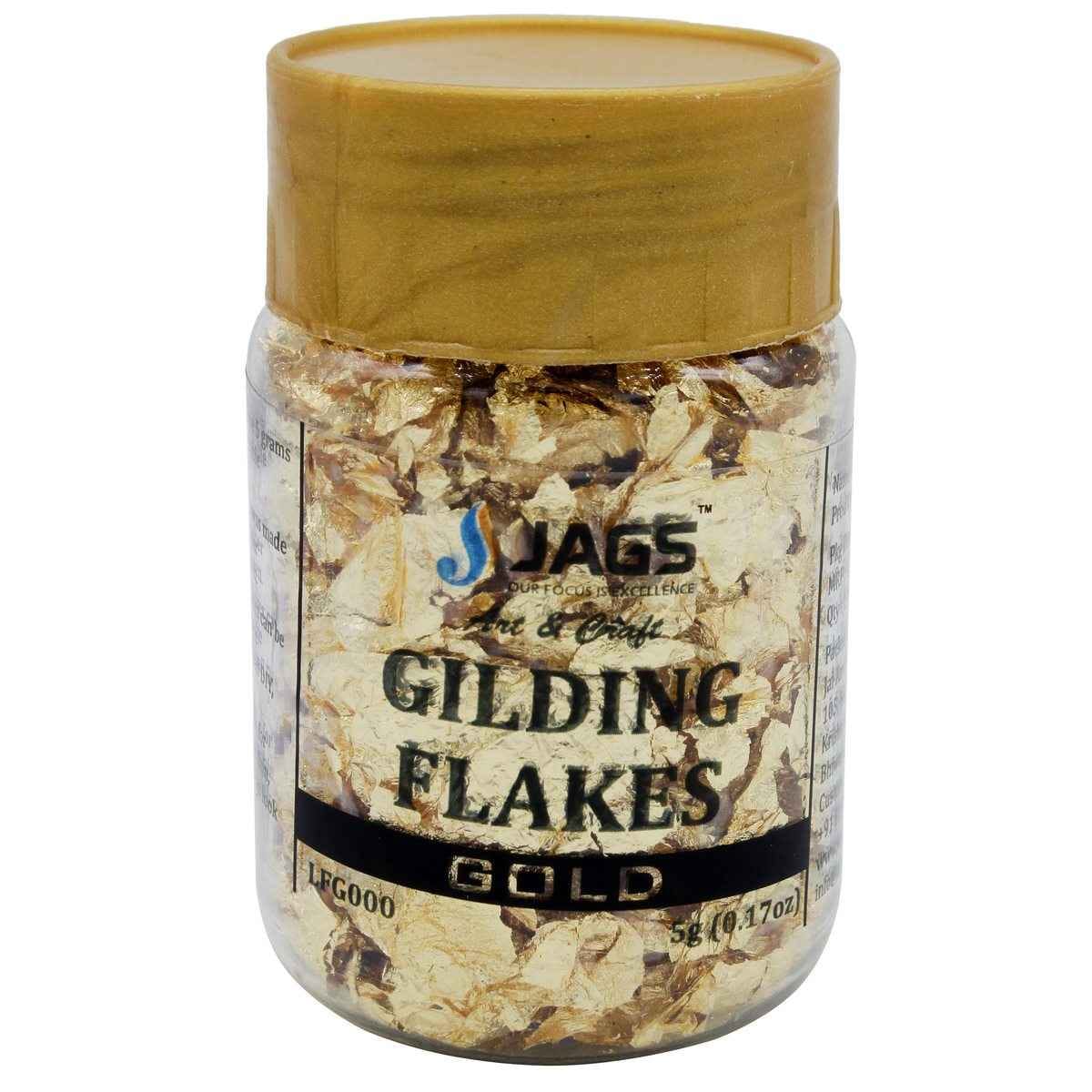 Gold Gilding Flakes 25 Gram Big Bottle LFG000