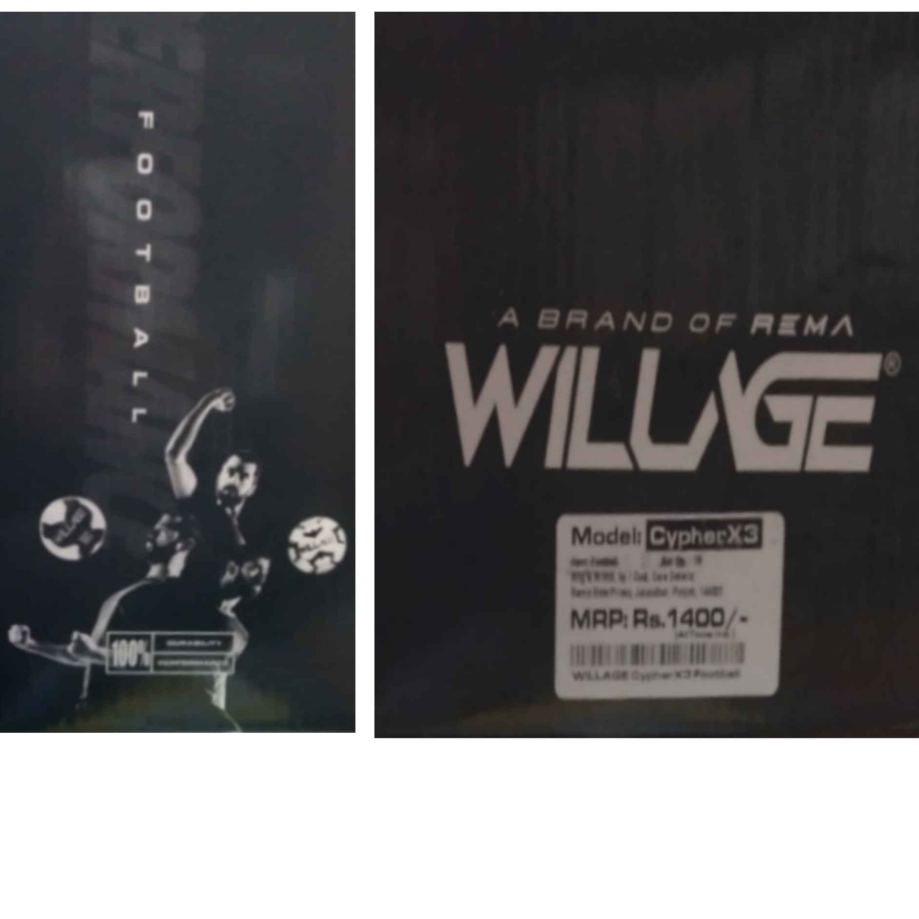 WILLAGE CYPHER X3 F/B