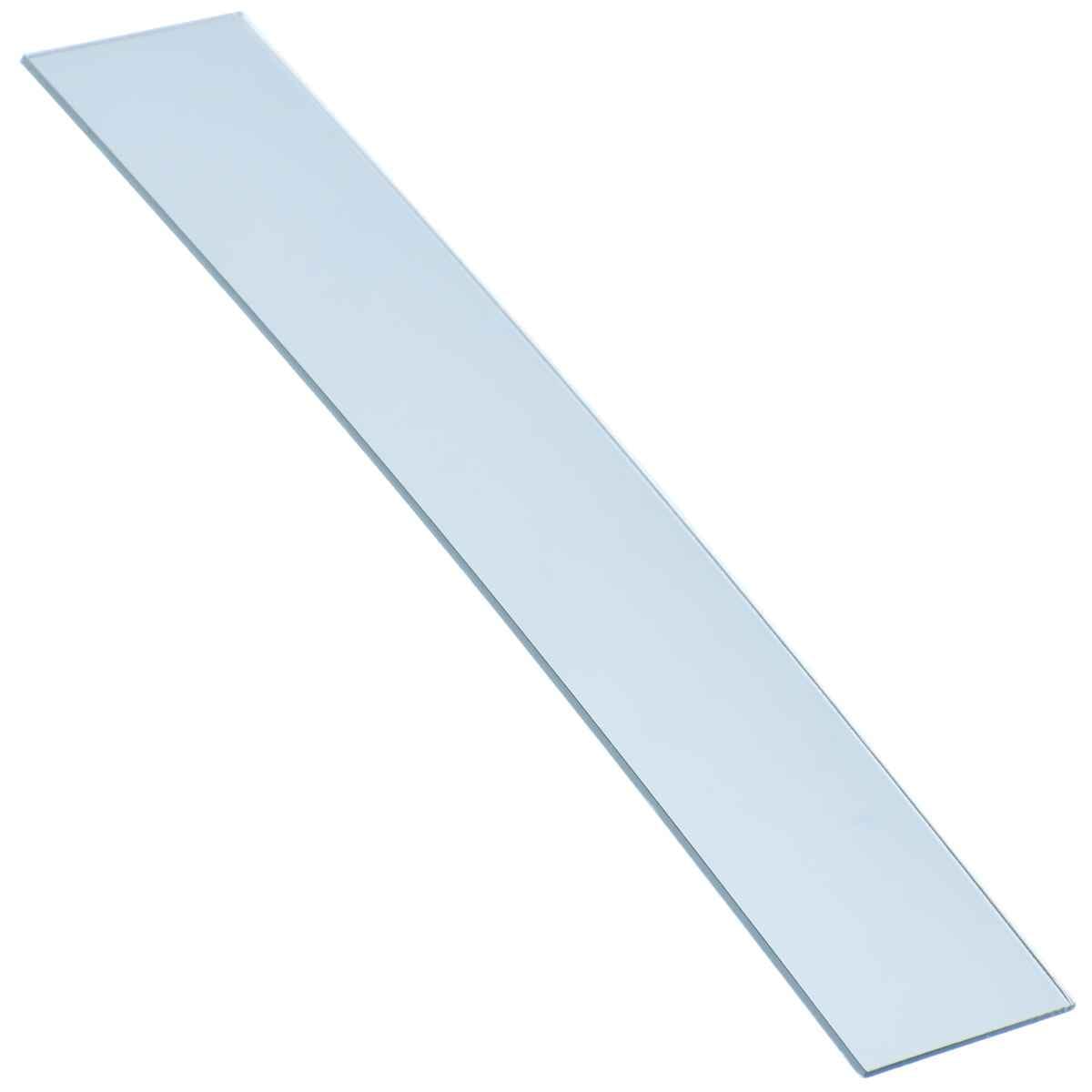 Acrylic Mirrors Long Shape Silver 7 Inch 1 Pics AMLS00