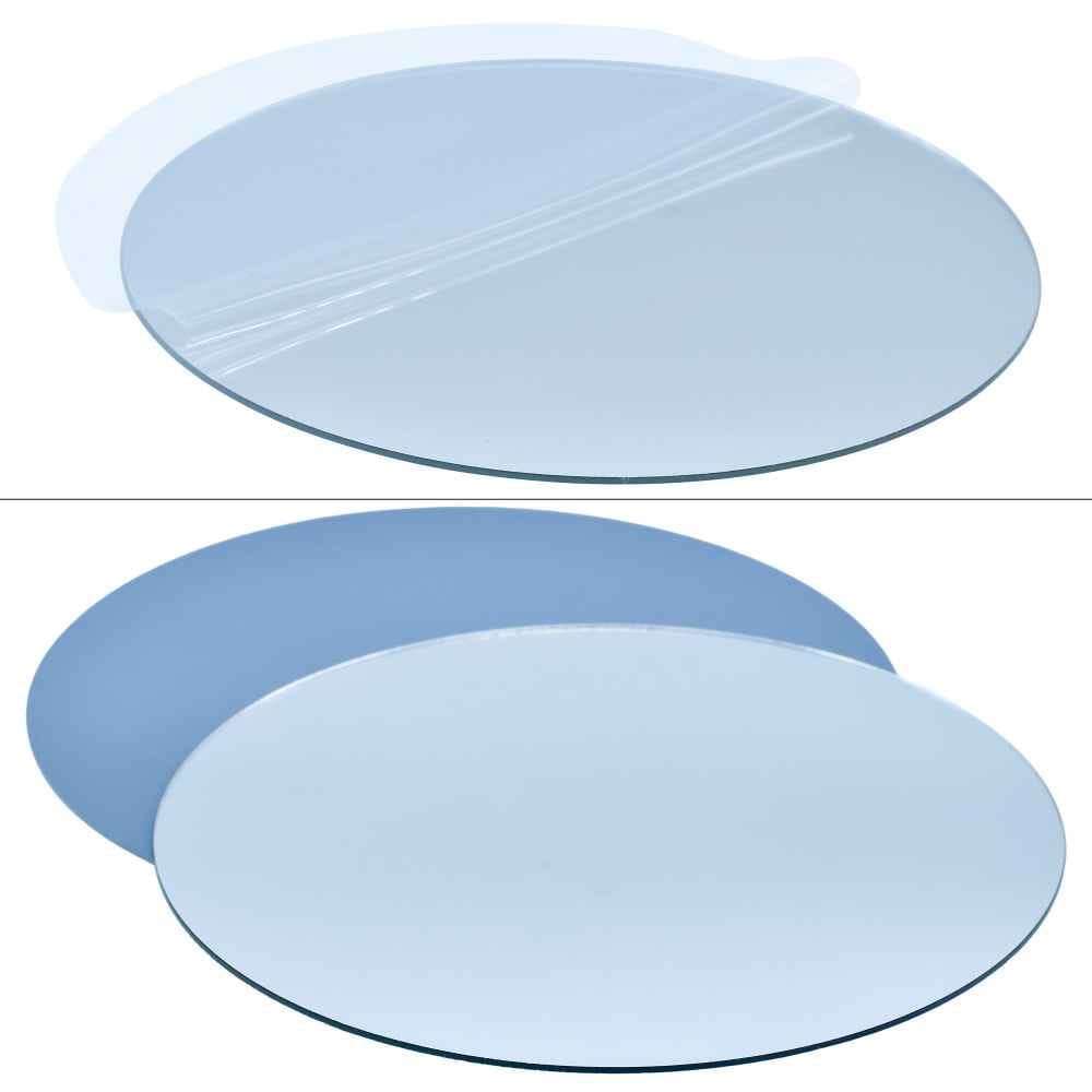 Acrylic Mirrors Round Silver 6 Inch, Set of 2 Pics AMRS04