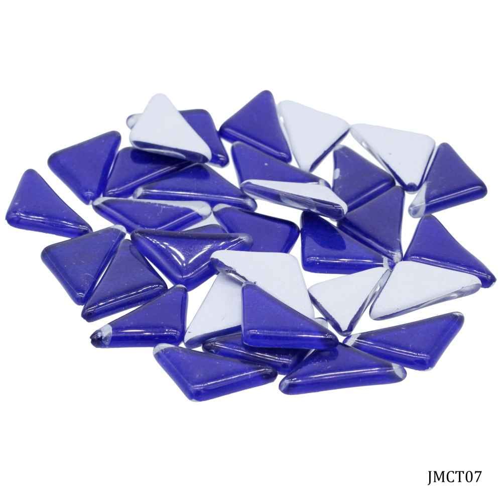 Mosaic Chips Triangular Size 15x4mm 35TPSS-114 D Blue JMCT07