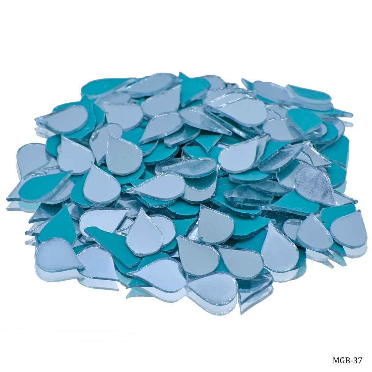 Mirror For Lippan Art Drop Shape Medium 50gms A-10 MGB-37