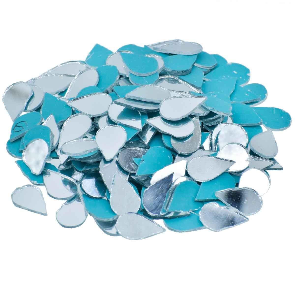 Mirror For Lippan Art Drop Shape Medium 50gms A-12 MGB-18