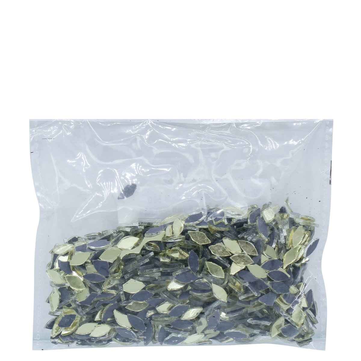 Mirror For Lippan Art Gold Eyeel Shape Mini 50gms MFLA29