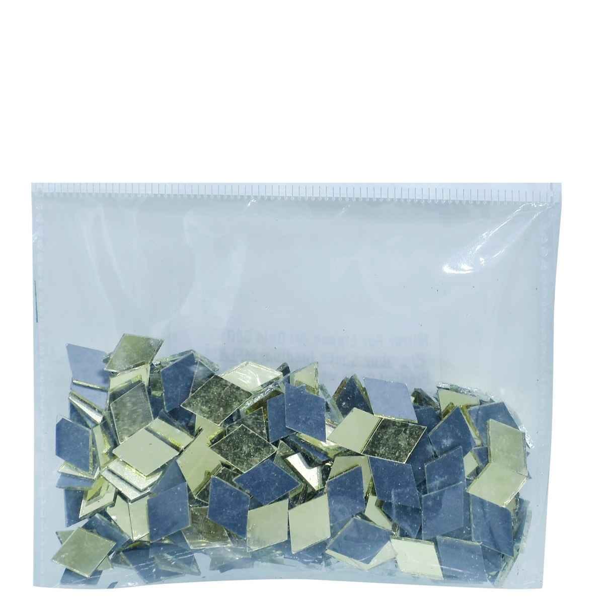 Mirror For Lippan Art Gold Rhombus Shape Medium 50gms MFLA14