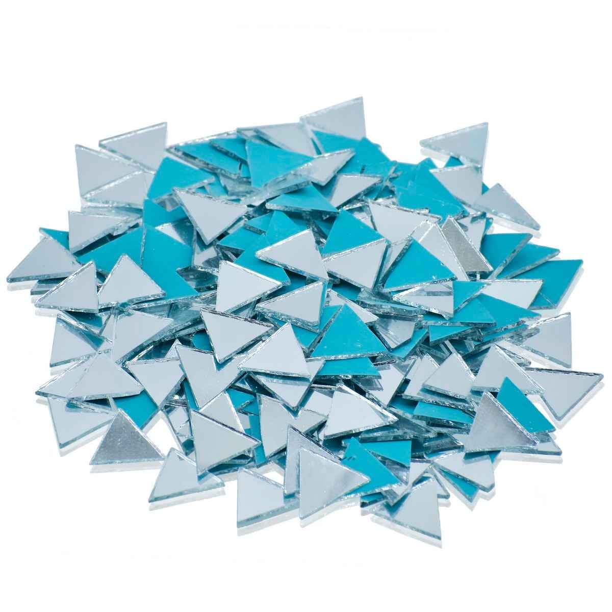 Mirror For Lippan Art Triangle Shape Small 50gms, T-10 MGB-05