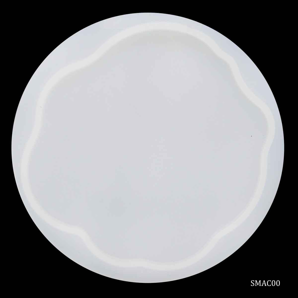 Silicone Mould Agate Coaster Round, Size: 3.5 Inch, Depth: 5 mm, SMAC00A