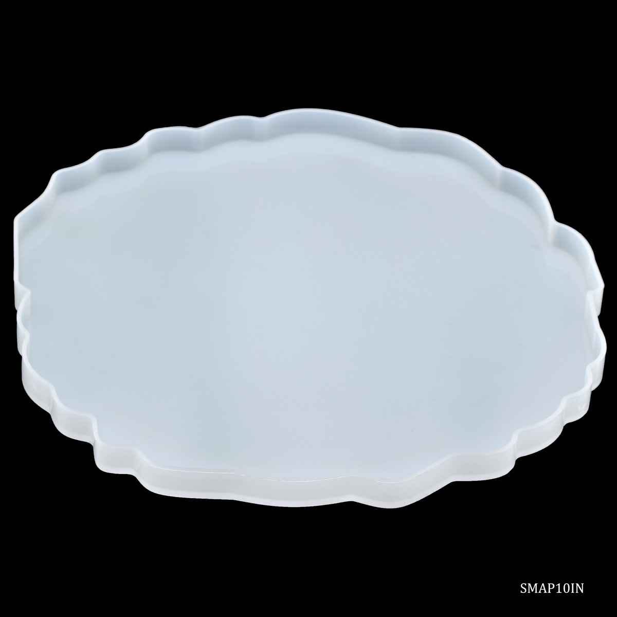Silicone Mould Agate Plate Design Size 10 Inch SMAP10IN