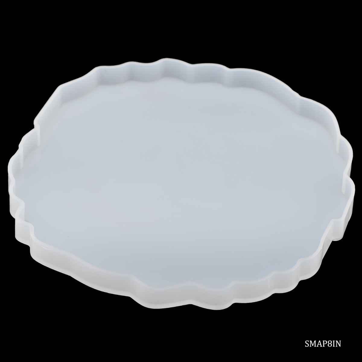Silicone Mould Agate Plate Design Size 8 Inch SMAP8IN