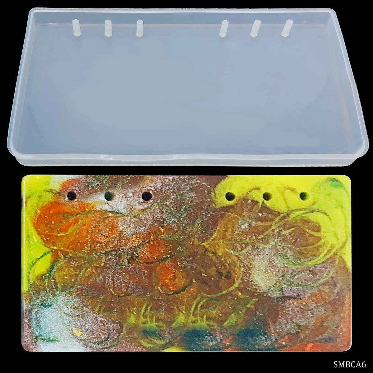 Silicone Mould Book Cover A6 Size 10.5x18x1 Cm SMBCA6