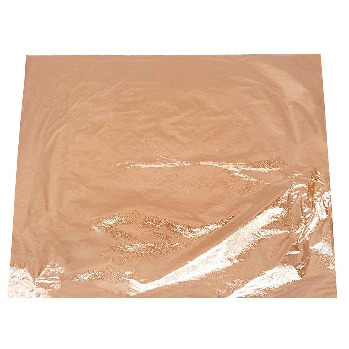 Copper Gilding Foil Paper 6X6 Inch 25 Sheets GCF000