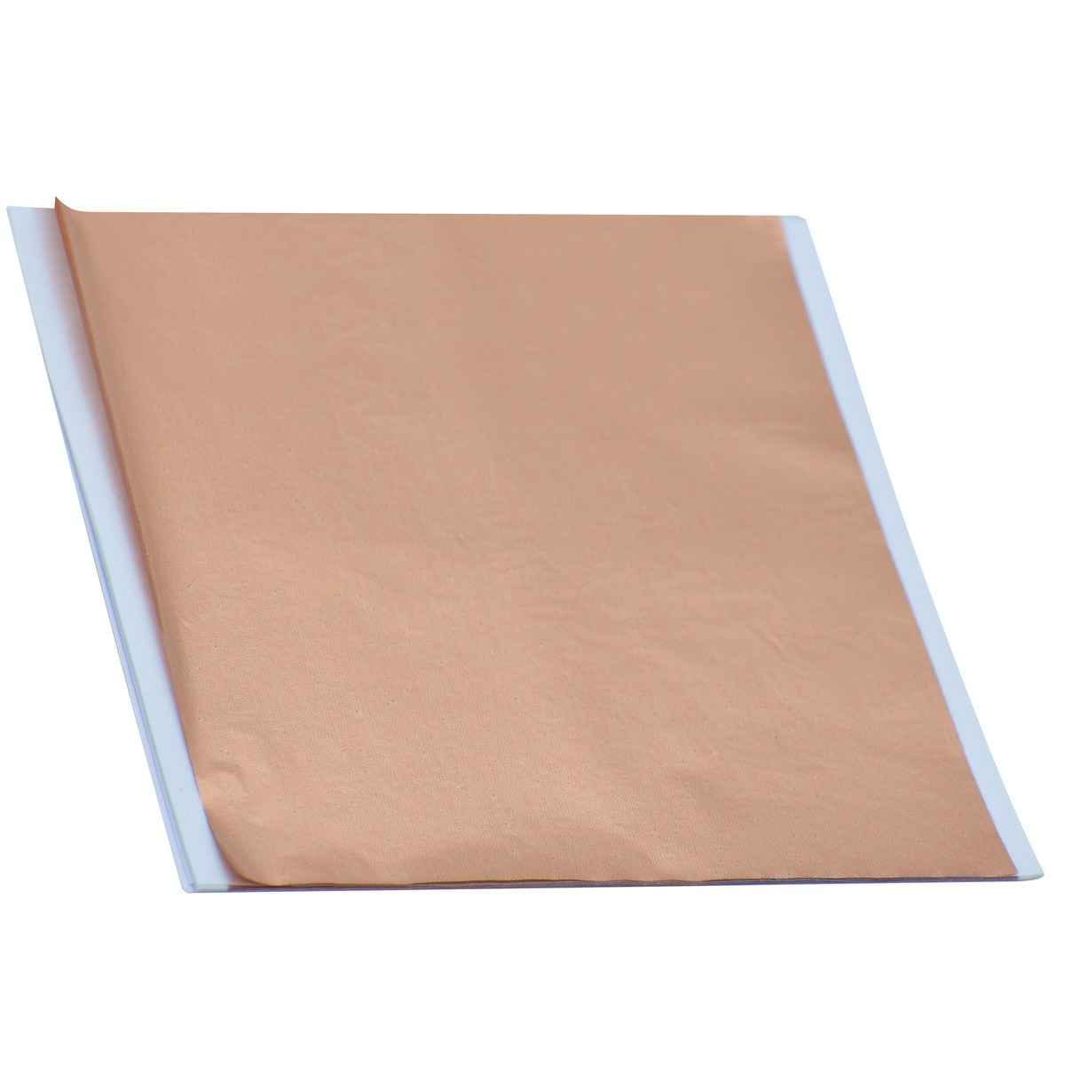 Rose Gold Gilding Italian Foil Paper 5.5X5.5 Inch 10 Sheets JGIF04