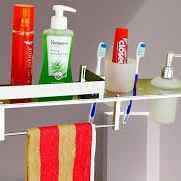 DY-2095 Shelf with Soap Dish, Tumbler Holder & Towel Holder