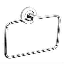 DY-1752 Towel Ring Square (Chrome)     -TRS   -STR