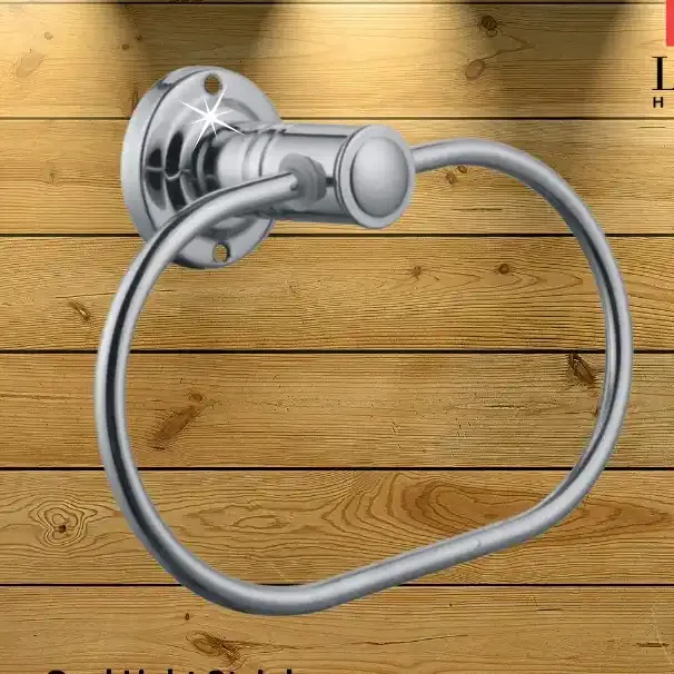 DY-1754 Towel Ring Oval (Chrome)   -TRO   -OTR