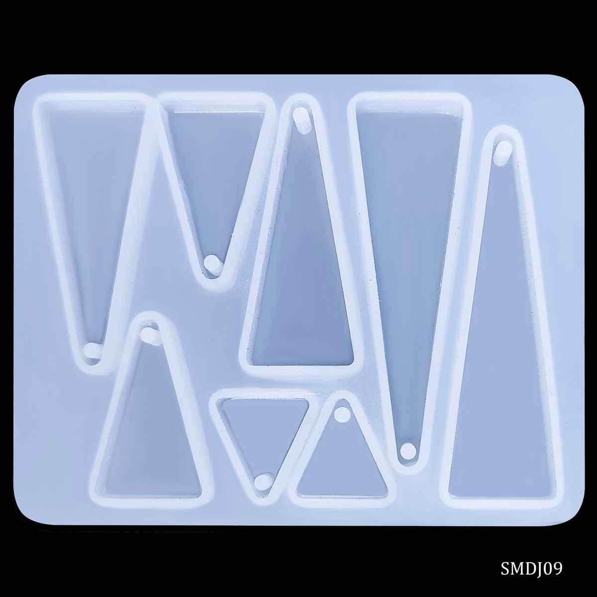 Silicone Mould Diy Jewellery Pendant Isosceles Triangle, Size 2.5 x 3 inch, SMDJ09