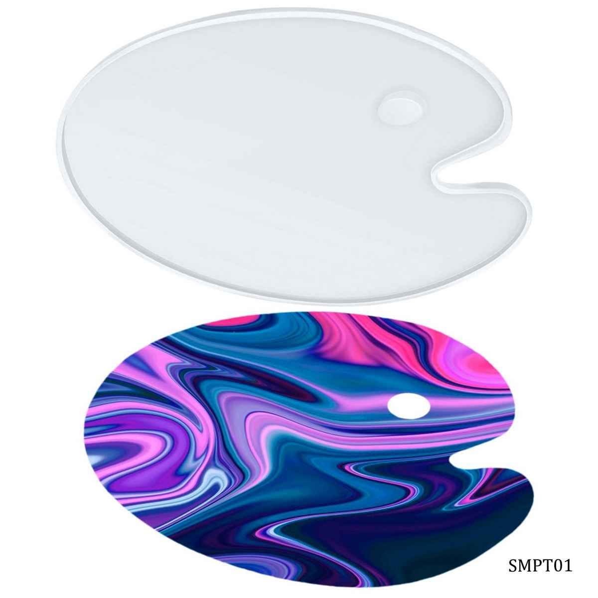 Silicone Mould Painting Tray Ovel Small SMPT01