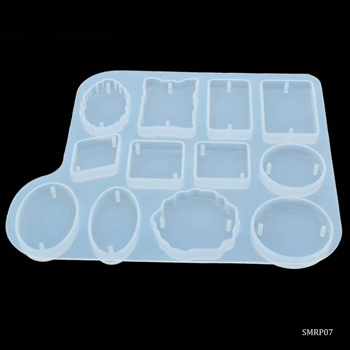 Silicone Mould Rakhi Bracelet 12 Design, Size: 10x10 cm. 35 mm Depth. SMRP07