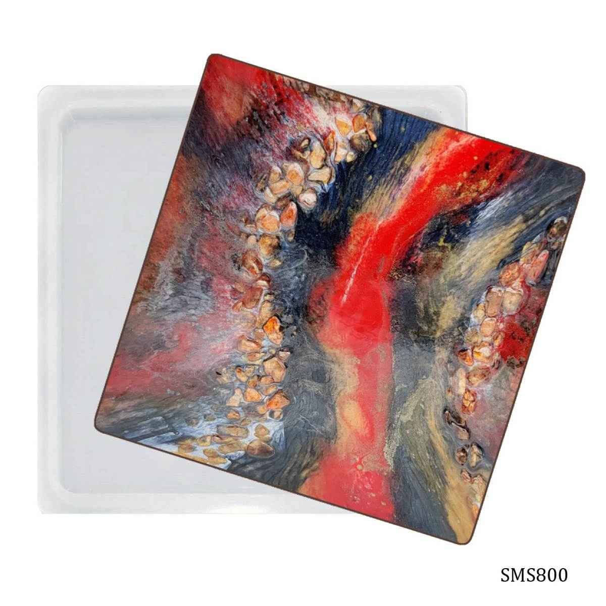 Silicone Mould Square Size 8 Inch Depth: 7 mm SMS800