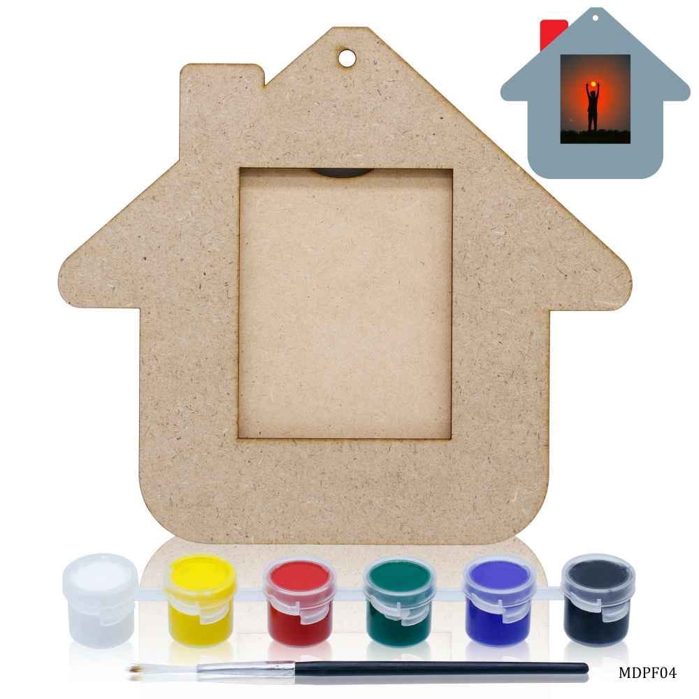 MDF DIY Photo Frame Kit Home, Pack of 2 Cutouts, MDPF04