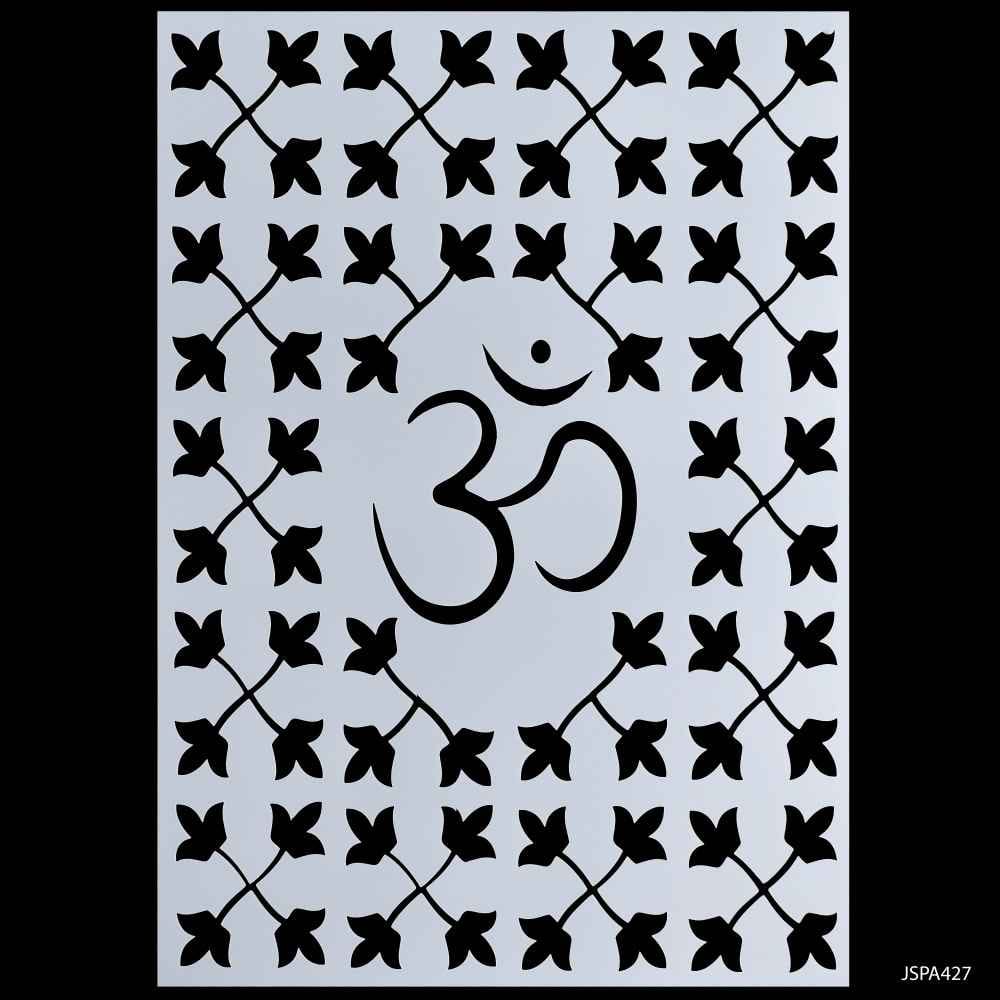 Crafts OM Drawing A4 Stencil Plastic 1 Piece JSPA427
