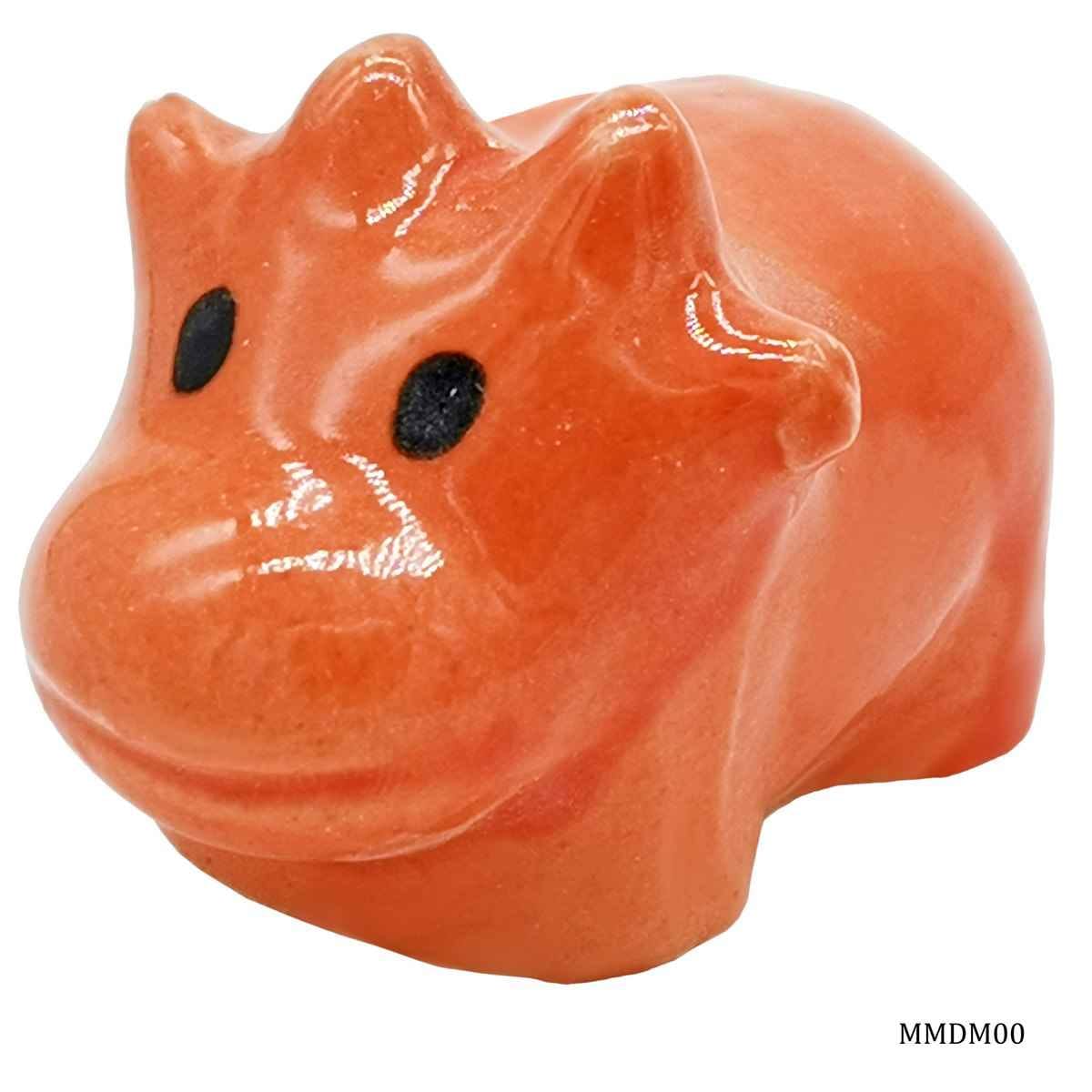 Miniature Mix Design Pack of 1 Miniature Hippopotamus (Size: 6x3x4 Cm) MMDM00