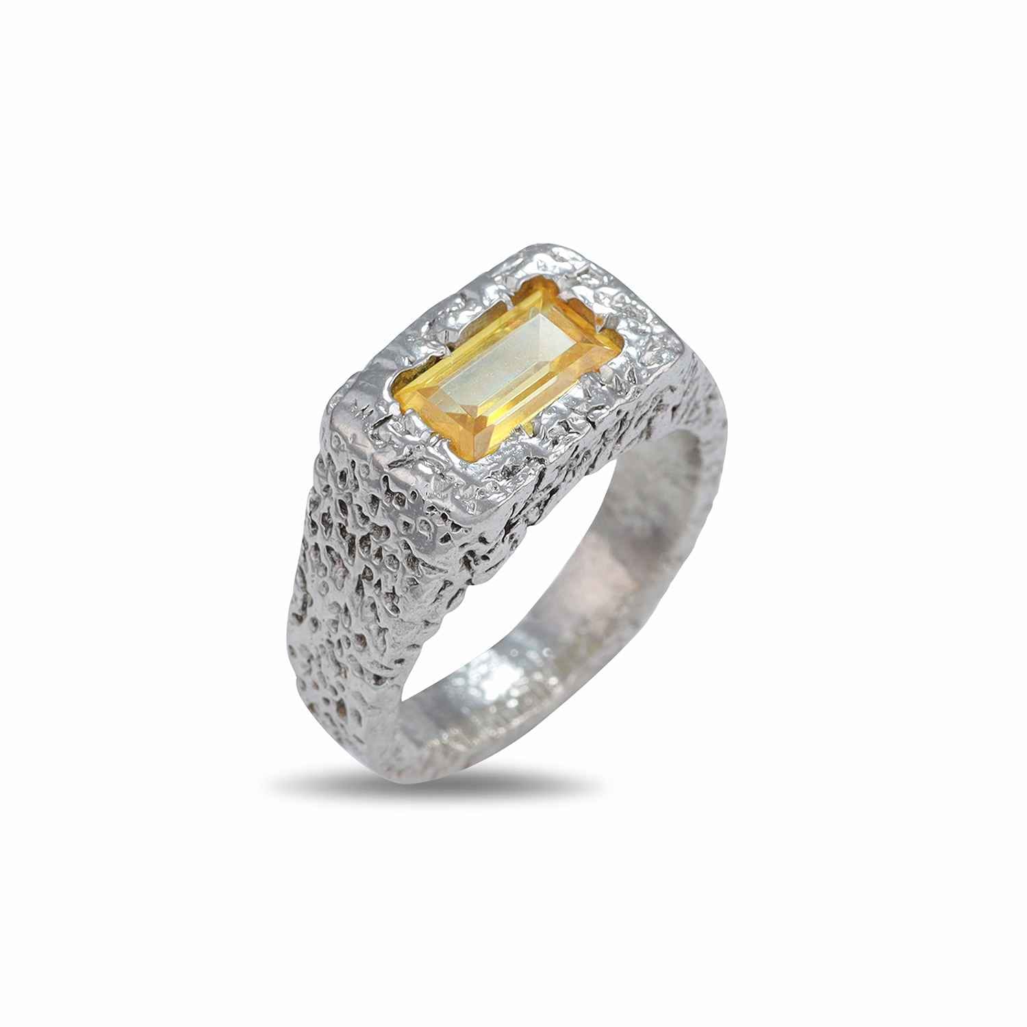 Lone Jewel Yellow- Rings