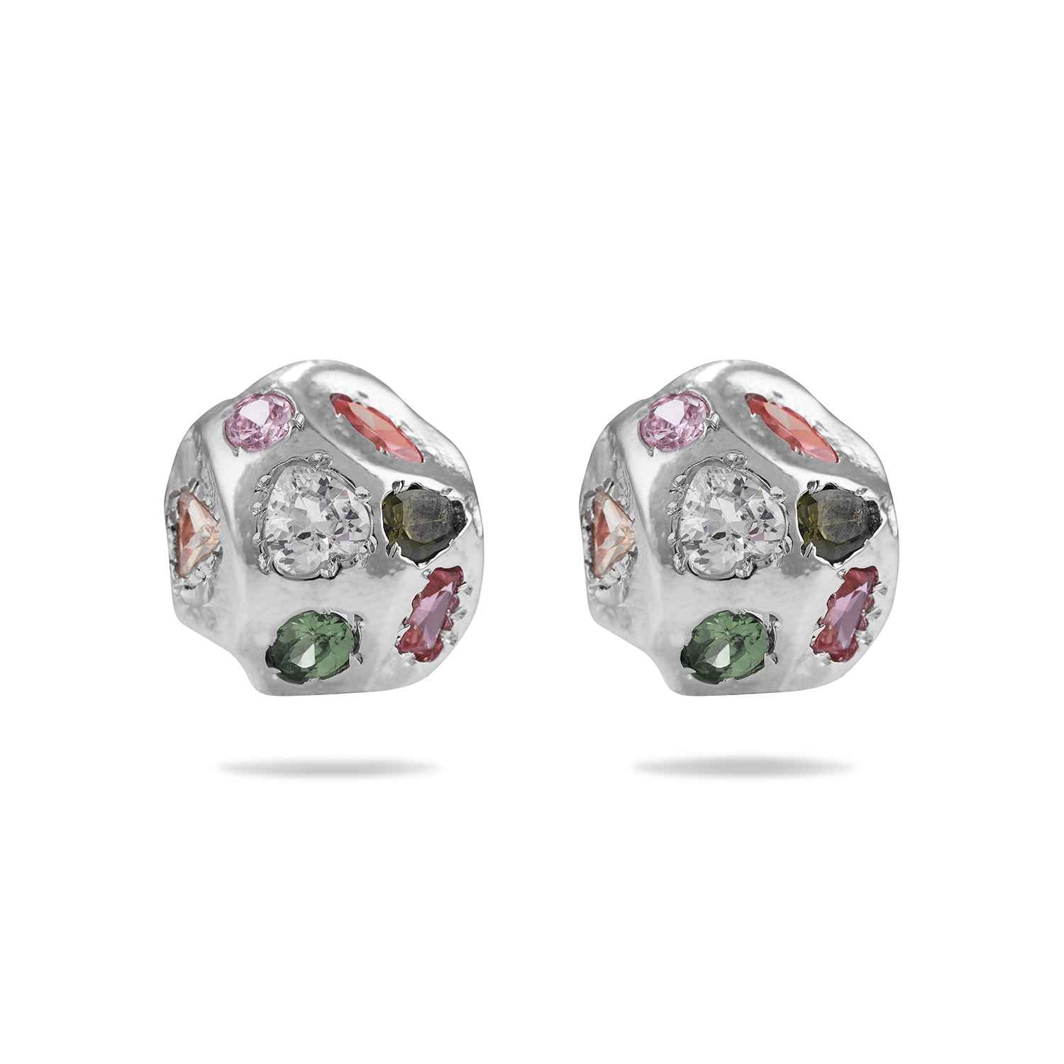 7- Stone Earrings