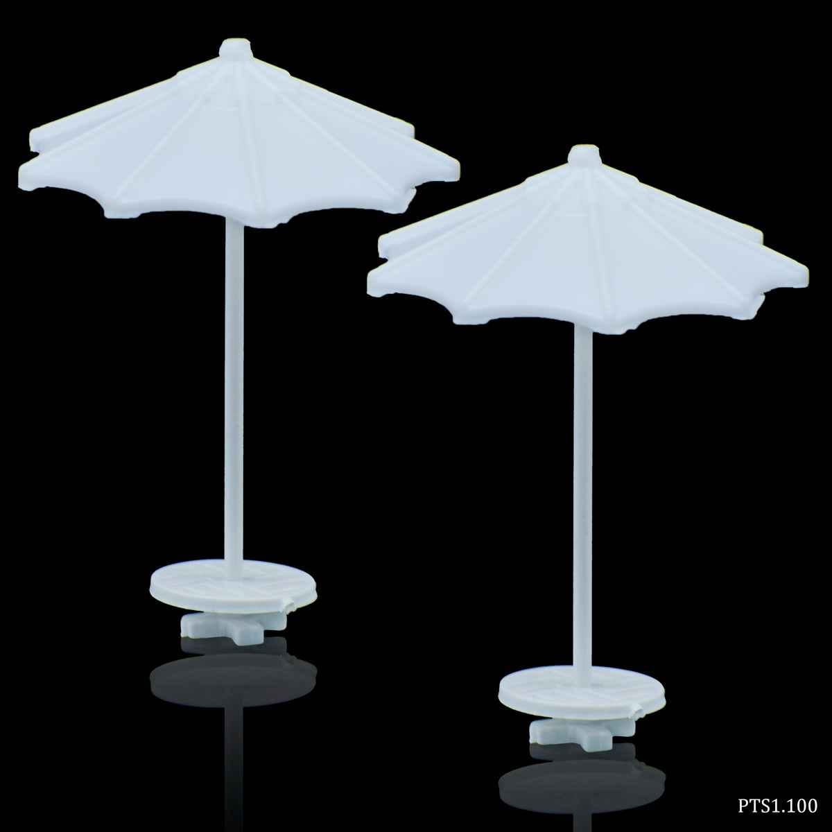 Miniature Model Umbrella Set of 2 Pics PTS1.100