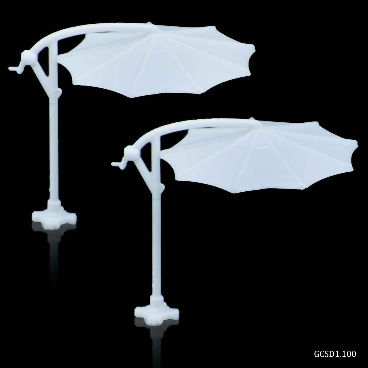 Miniature Model Umbrella Set of 2 Pics GCSD1.100