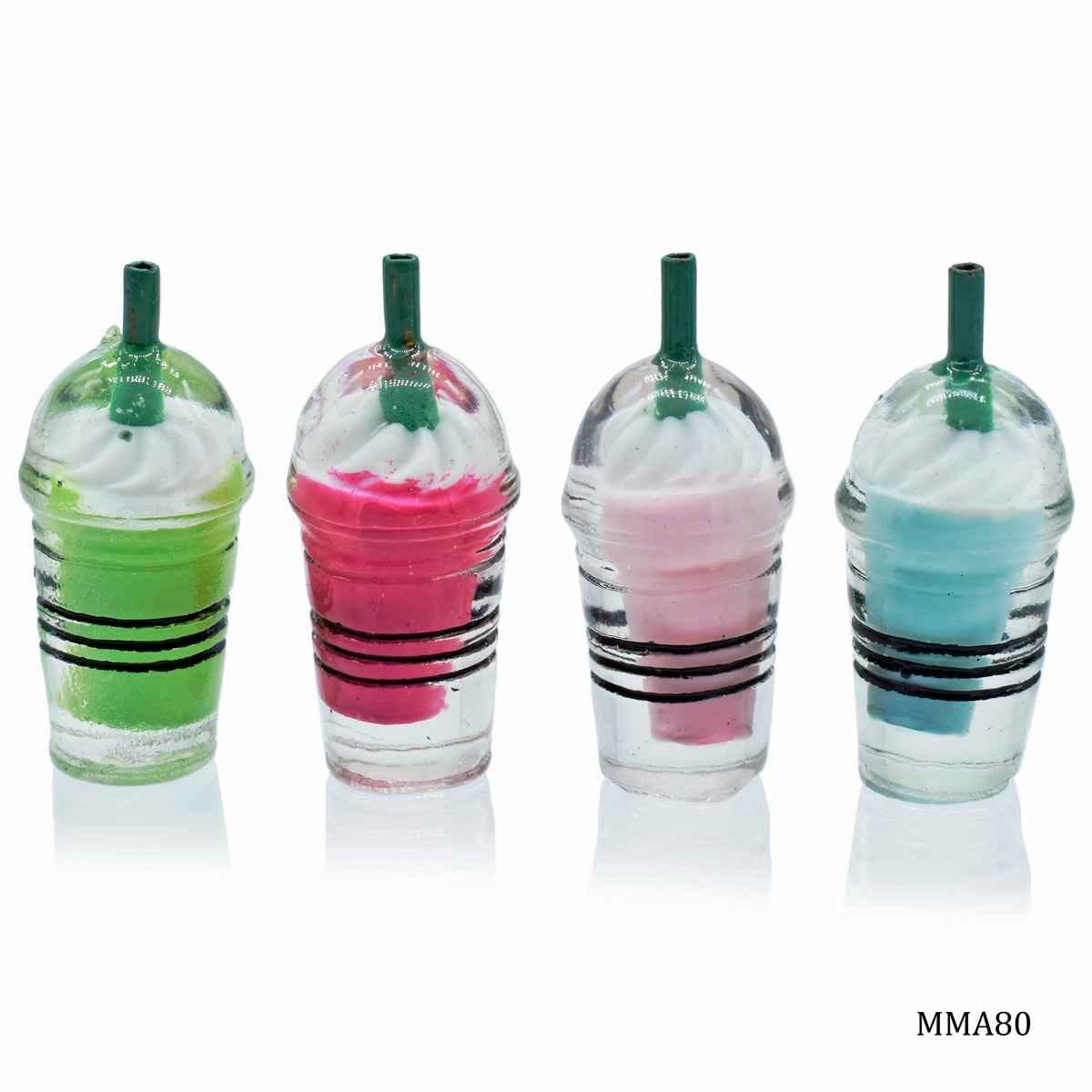 Miniature Model Pack of 4 Pcs, Coffee Star Cup (C0041-49) MMA80