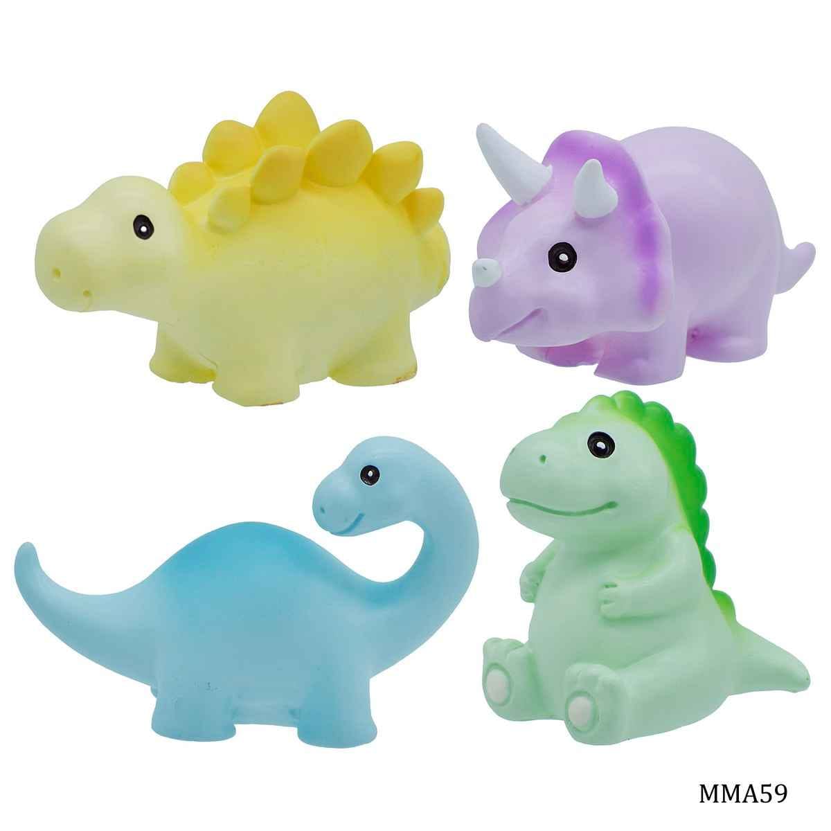 Miniature Model Animals Pack of 4 Pcs Dinosaurs model, Size: 5.5x5x3 cm C0139-1/2/3/4 MMA59