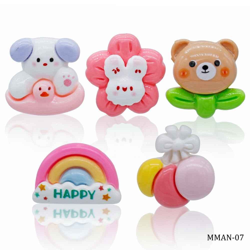 Miniature Model Baby Kids Pack of 5 Pcs Mix Colour MMAN-07