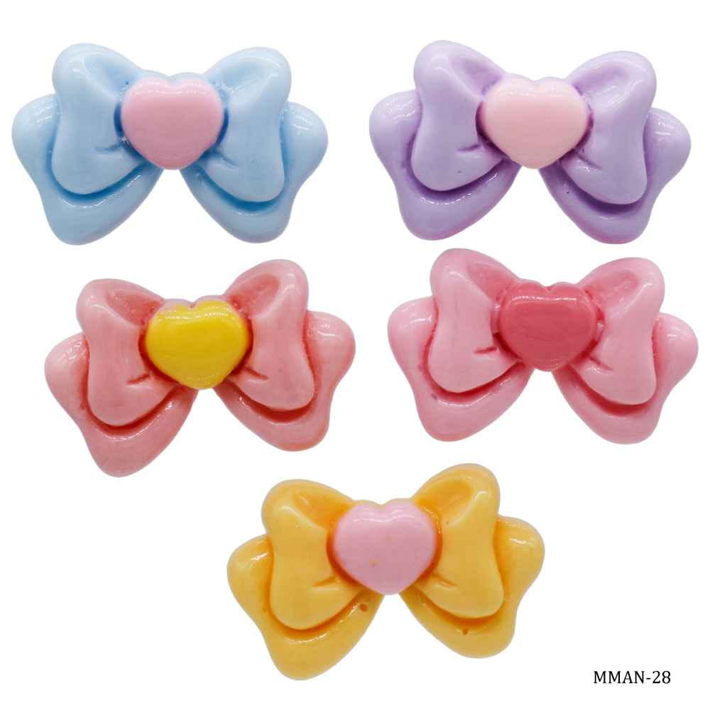Miniature Model Bow Tie Set of 5 Pcs Mix Colour MMAN-28